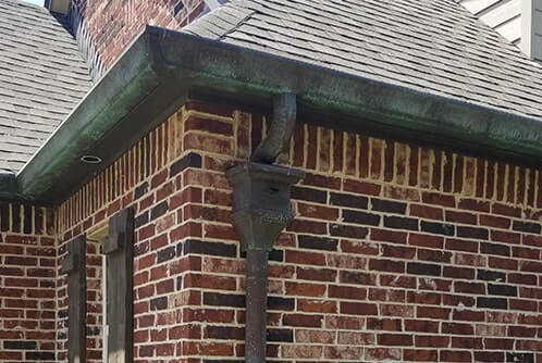 Patina Guttering